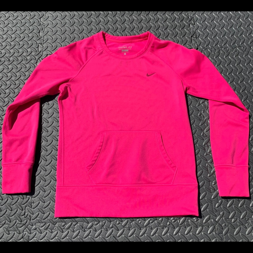 Women’s Nike Therma Fit Sweater Pink sz M